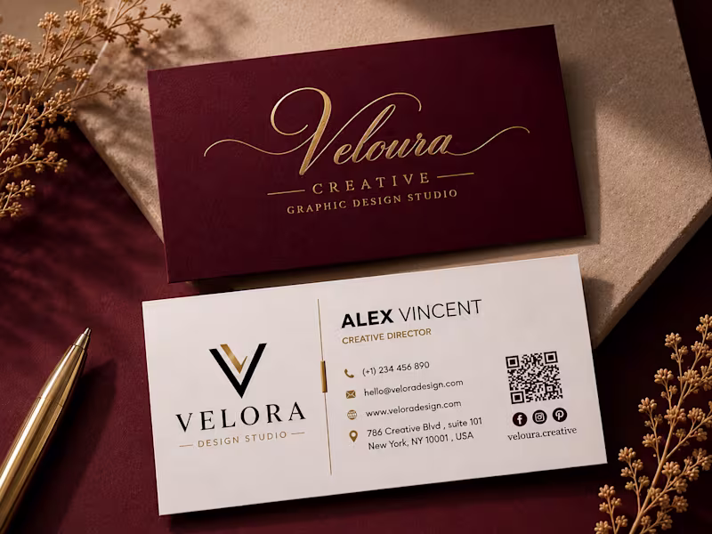 Cover image for Custom Business Card & Brand Stationery Design