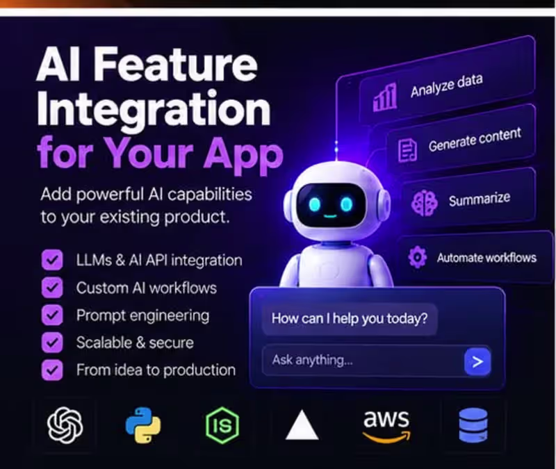 Cover image for AI Feature Integration for Your App