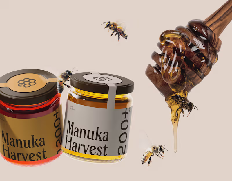 Cover image for Manuka Harvest | Brand Identity Design
