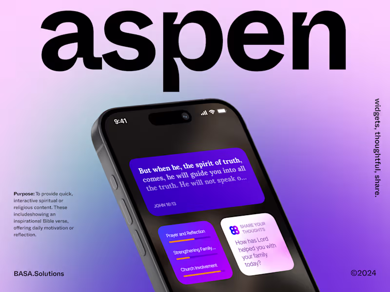 Cover image for Widgets for motivational mobile app