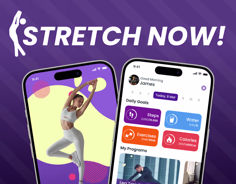Cover image for Stretch Now! Ui/Ux Design