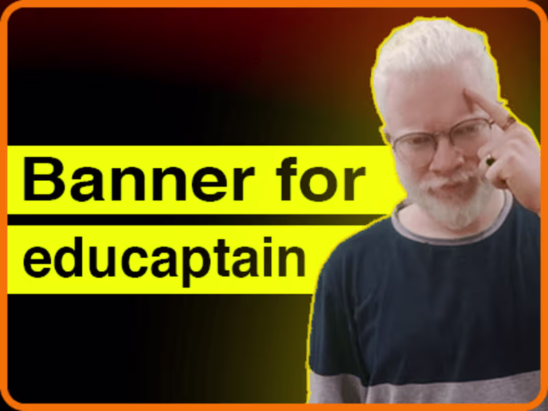 Cover image for Banners for educaptain