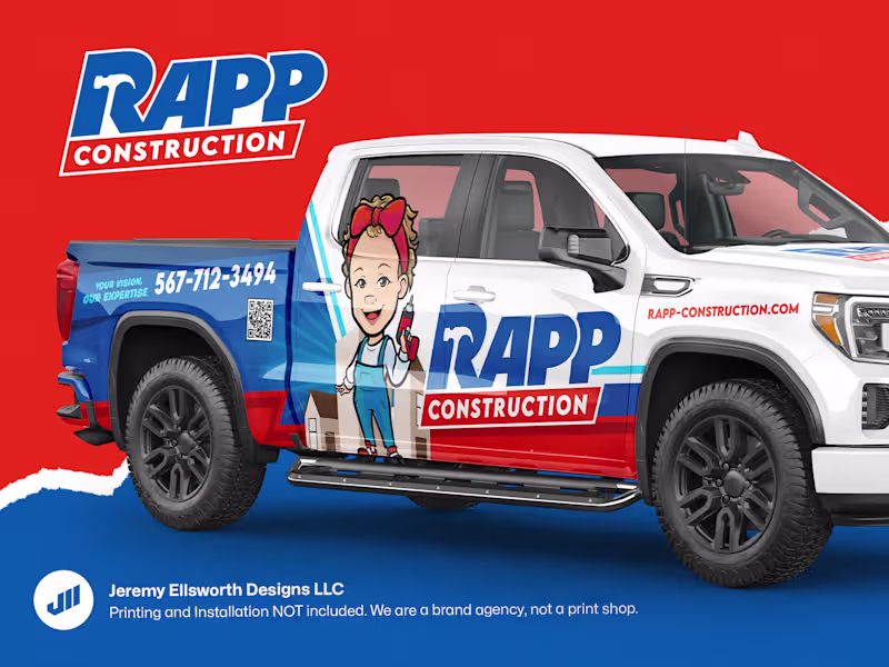 Cover image for Brand Identity Development for Rapp Construction LLC