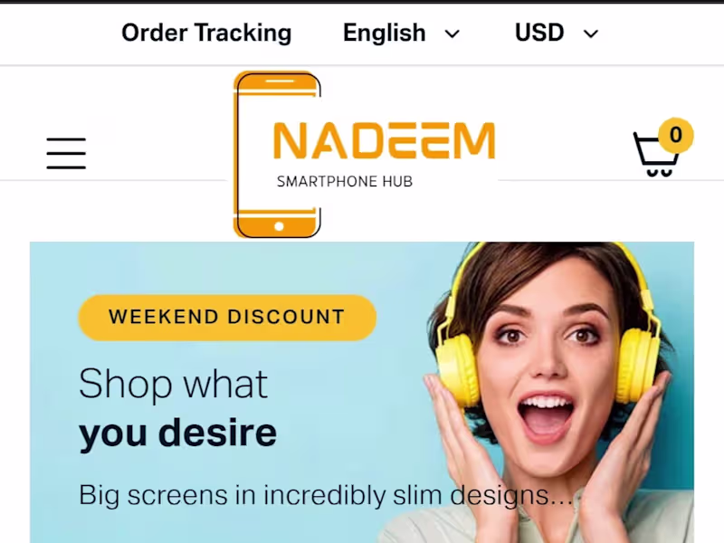Cover image for Nadeem Mobiles – Smartphones Hub