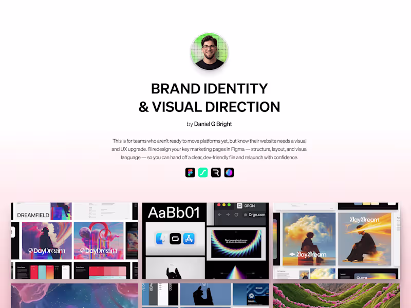 Cover image for Brand Identity — Logo, Type, Color, Guidelines