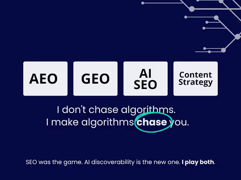 Cover image for AI SEO & AEO Content Strategy for Startups
