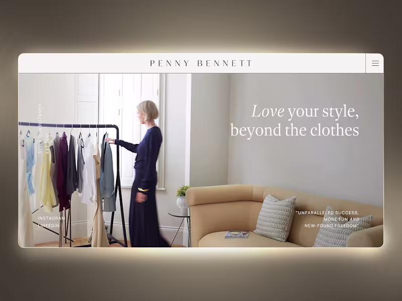 Cover image for Branding + Website Design & Development – Penny Bennett
