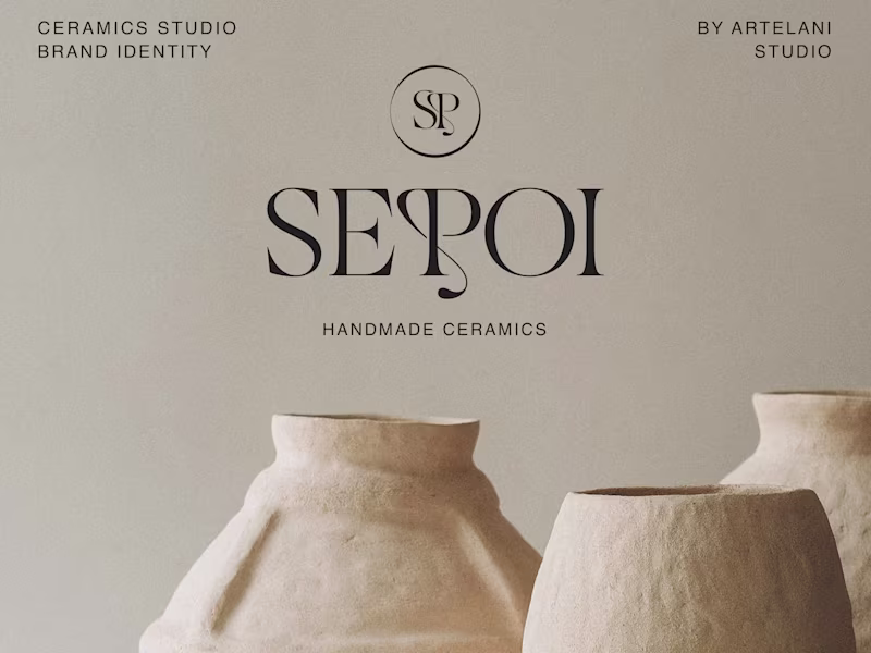 Cover image for Sepoi Handmade Ceramics - Brand Identity