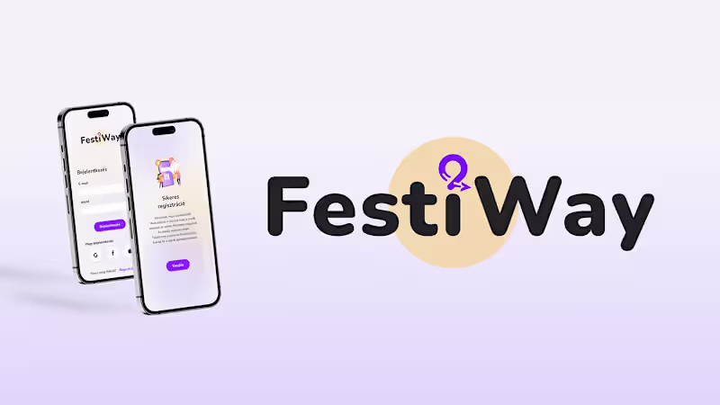 Cover image for FestiWay - Mobile App Design - UI