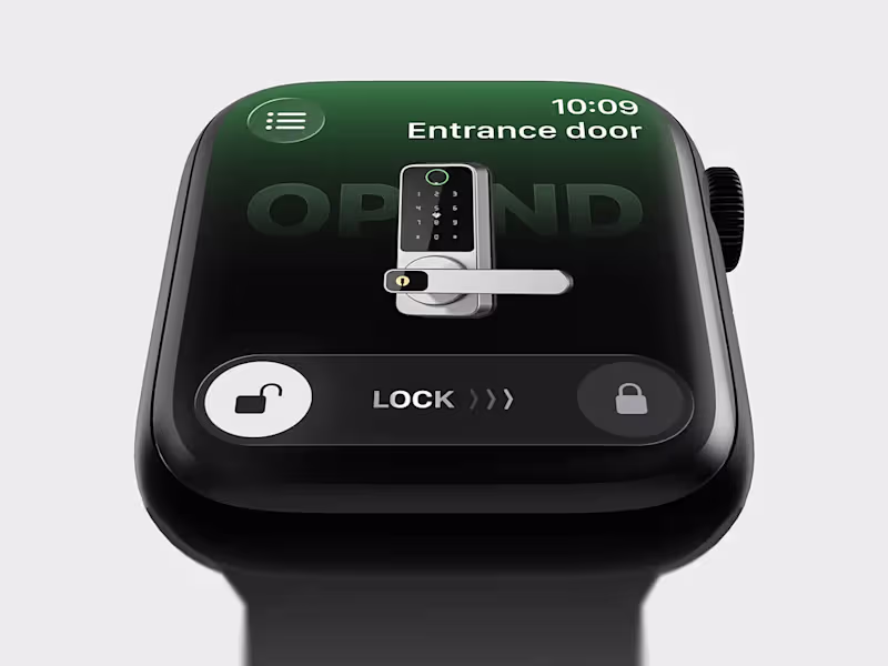 Cover image for Smart Lock App Apple Watch