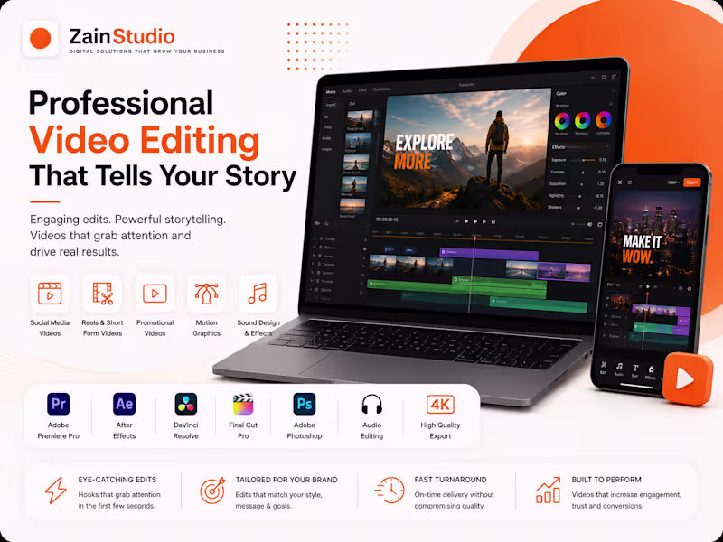 Cover image for Video editing 