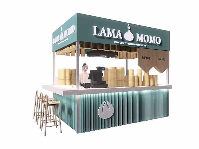 Cover image for LAMA MOMO is an Asian