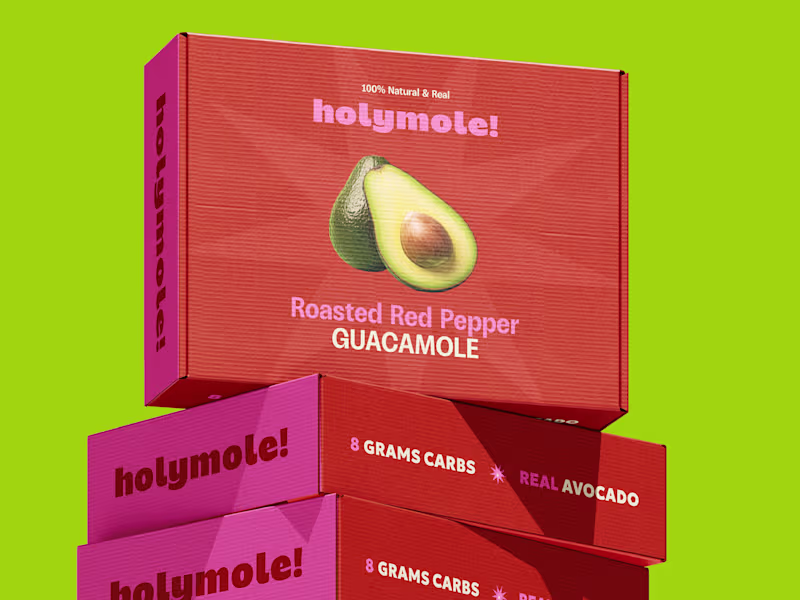Cover image for Holymole! (Brand Identity + Packaging)
