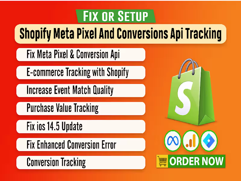 Cover image for  setup or fix shopify facebook meta pixel and conversions API