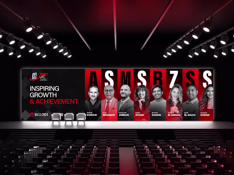 Cover image for TEDx UIC — Event Branding & Visual Identity