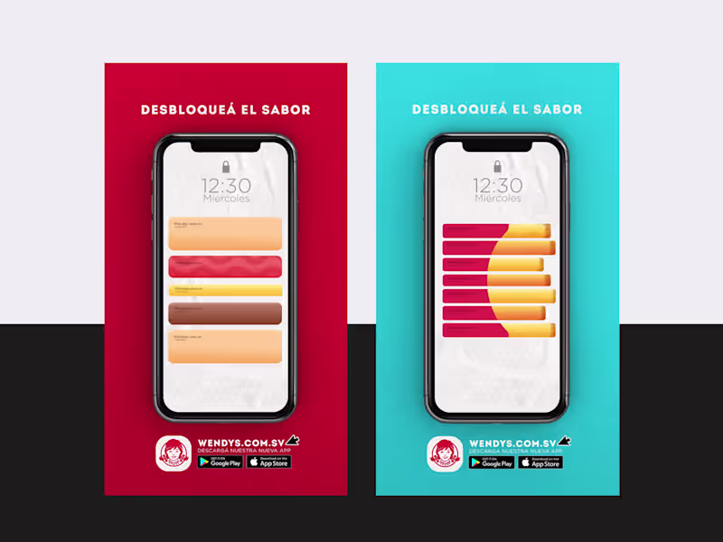 Cover image for Wendy’s App 🍔