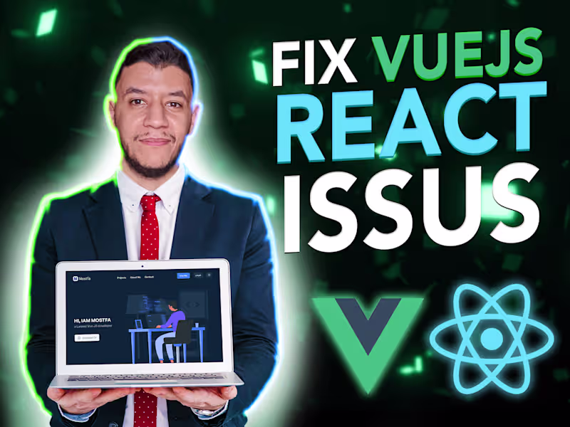 Cover image for You will get a website using tailwind CSS nuxt js vue or react