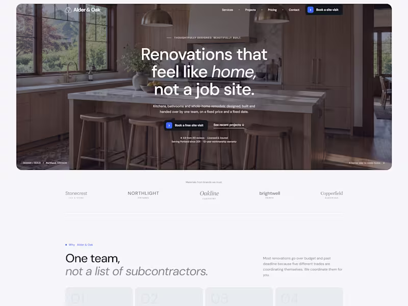 Cover image for Landing Page Design + Development