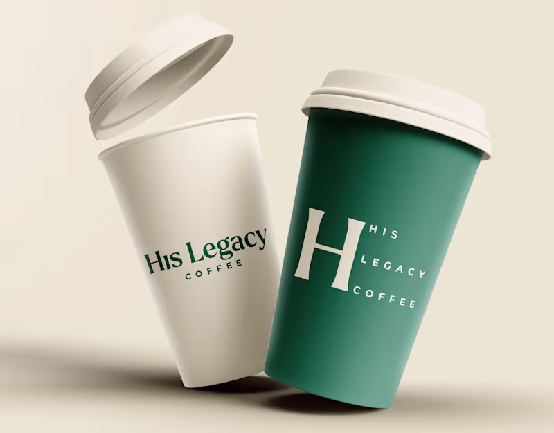 Cover image for His Legacy Coffe Brand Identity