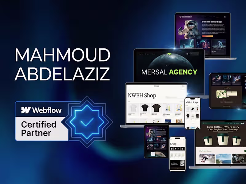 Cover image for Officially a Webflow Certified Partner
