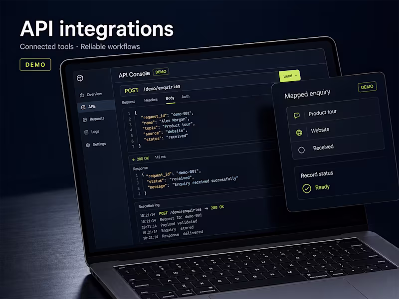 Cover image for Workflow automation and API integrations
