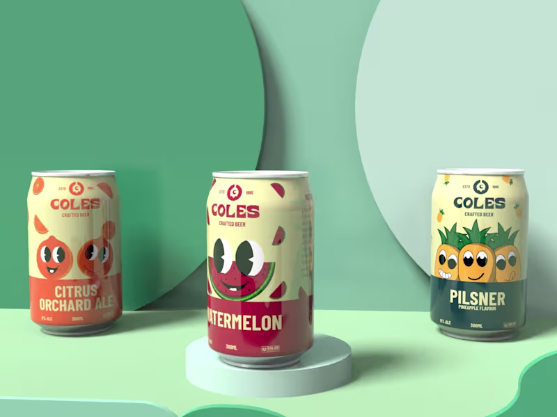Cover image for Coles Crafted Beer