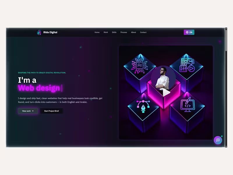 Cover image for Landing page