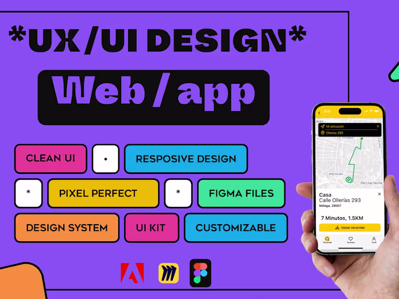 Cover image for UX/UI Design Service