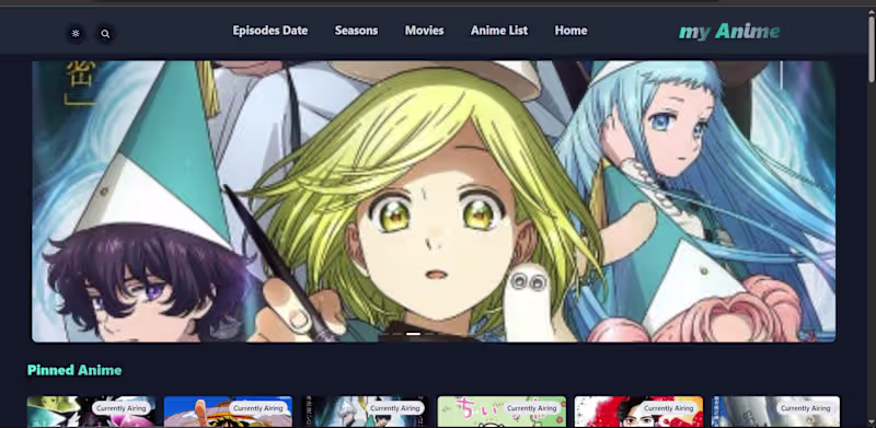 Cover image for Project Title: Anime Streaming Platform
Role: