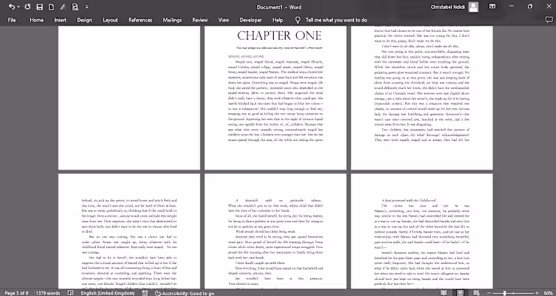 Cover image for Professional Novel Formatting Templates for Self-Publishing