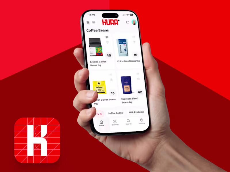 Cover image for KURA Inventory Management App Development
