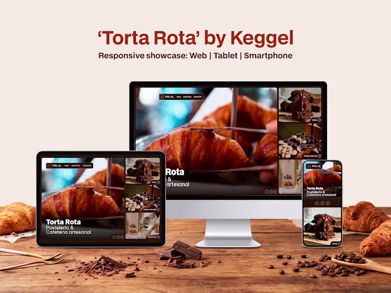 Cover image for Hey Contra! From Keggel, we revamped Torta Rota's site an ar...