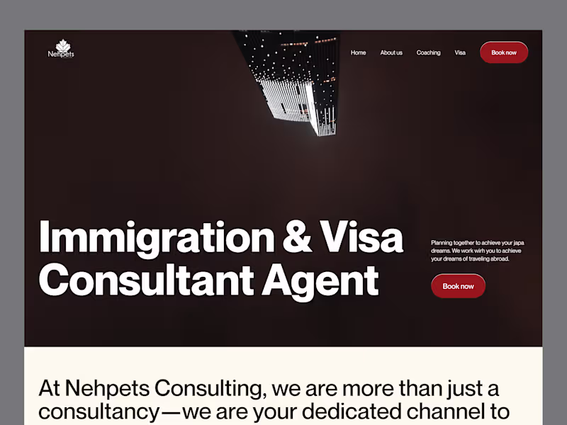 Cover image for Nehpets website design (Framer Development)