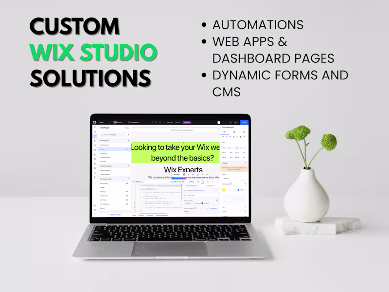 Cover image for Custom Code Solutions for Wix Sites