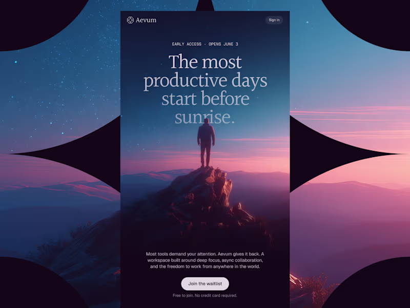 Cover image for Email Design | Aevum