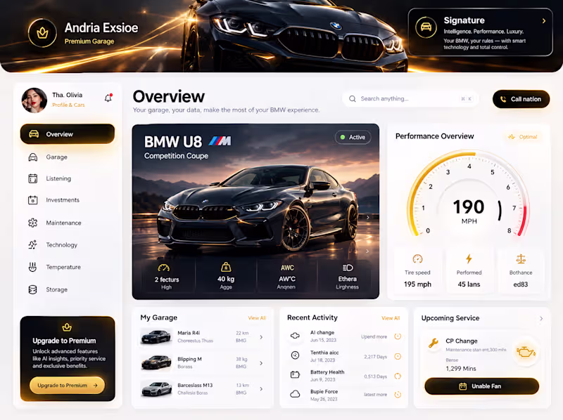 Cover image for SaaS Landing Page UI/UX Design and Webflow Build