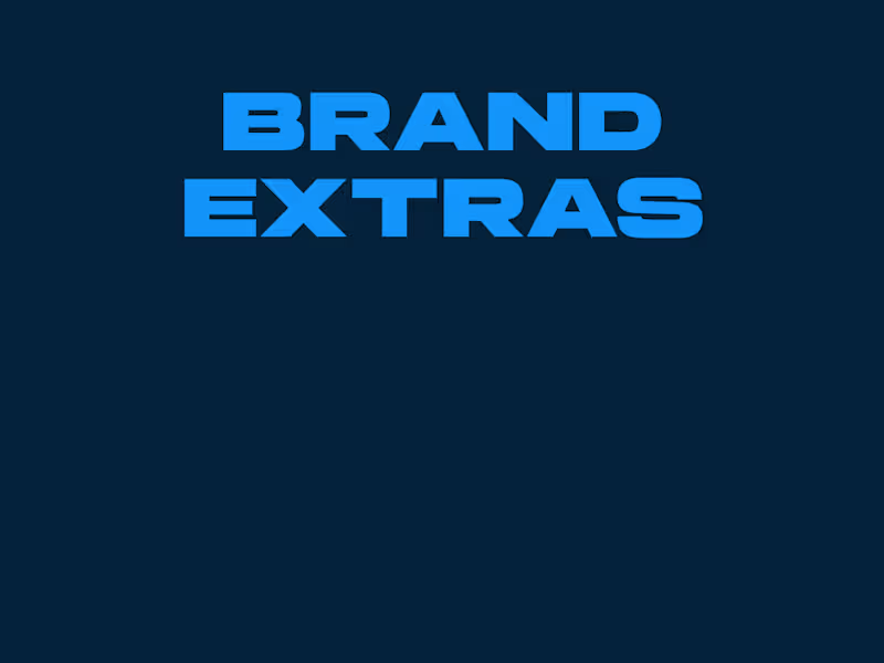 Cover image for Branding Extras