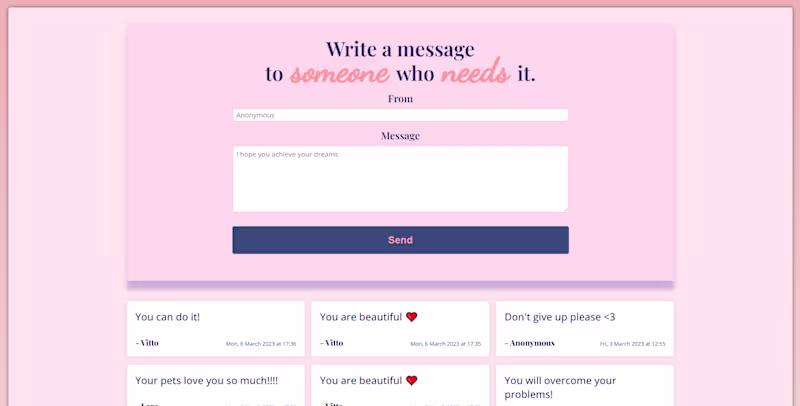 Cover image for Words of encouragement