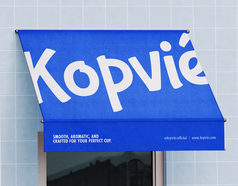 Cover image for Kopvie - Coffee House Visual Identity