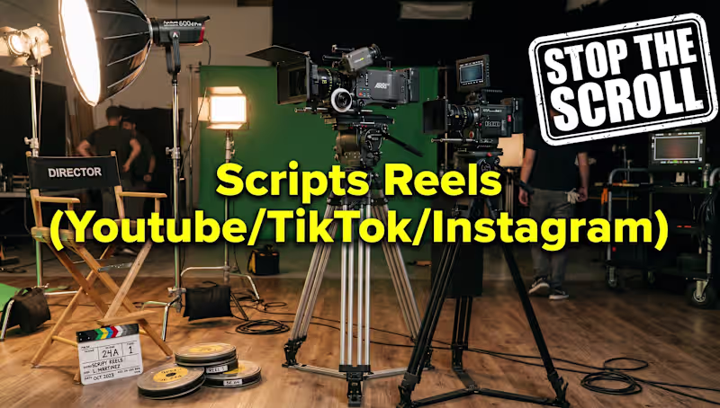 Cover image for High-Retention Scripts & Viral Hooks (Stop the Scroll)