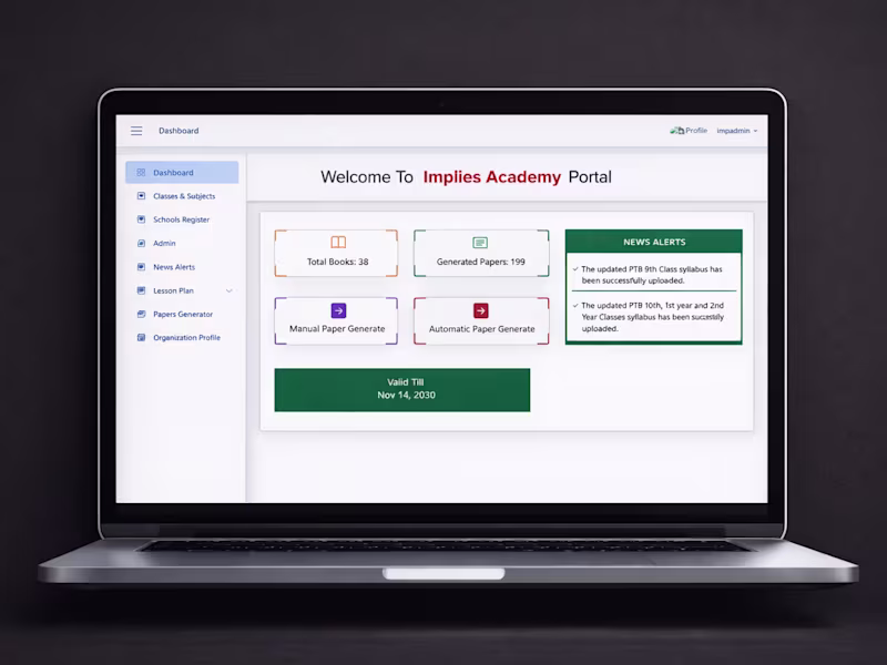Cover image for Developed an enterprise-grade, scalable web