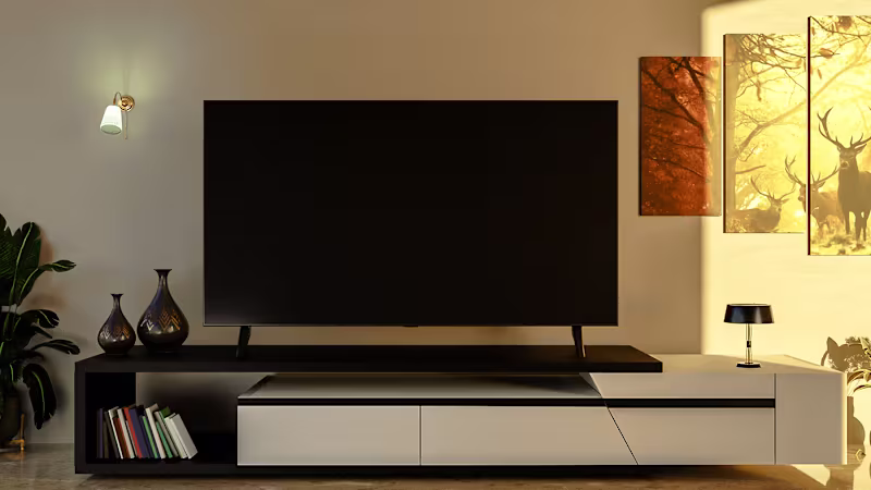 Cover image for Modern Living Room Visualization | 3D Render in Blender