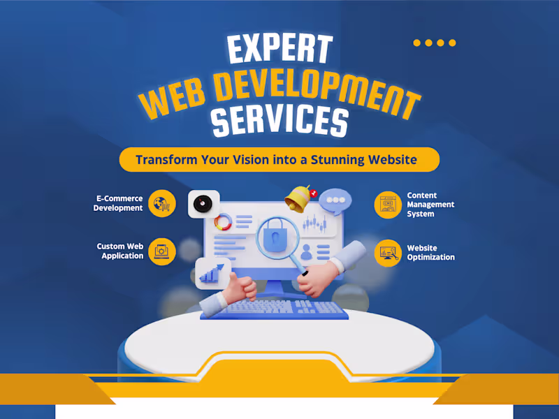 Cover image for Custom Web Application Development | Fast & Scalable