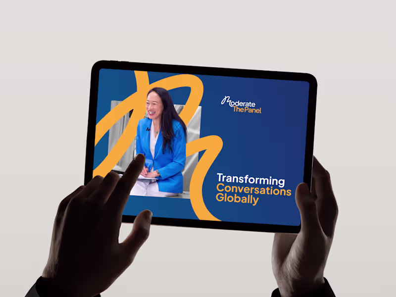 Cover image for Moderate The Panel  |  Branding •  Website design & Development