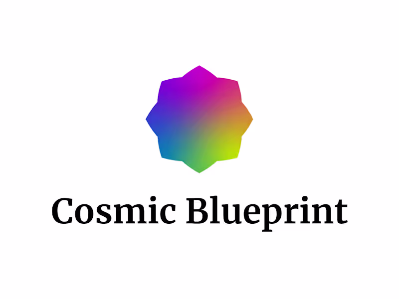 Cover image for Cosmic Blueprint – Spiritual Self-Discovery App (MVP)