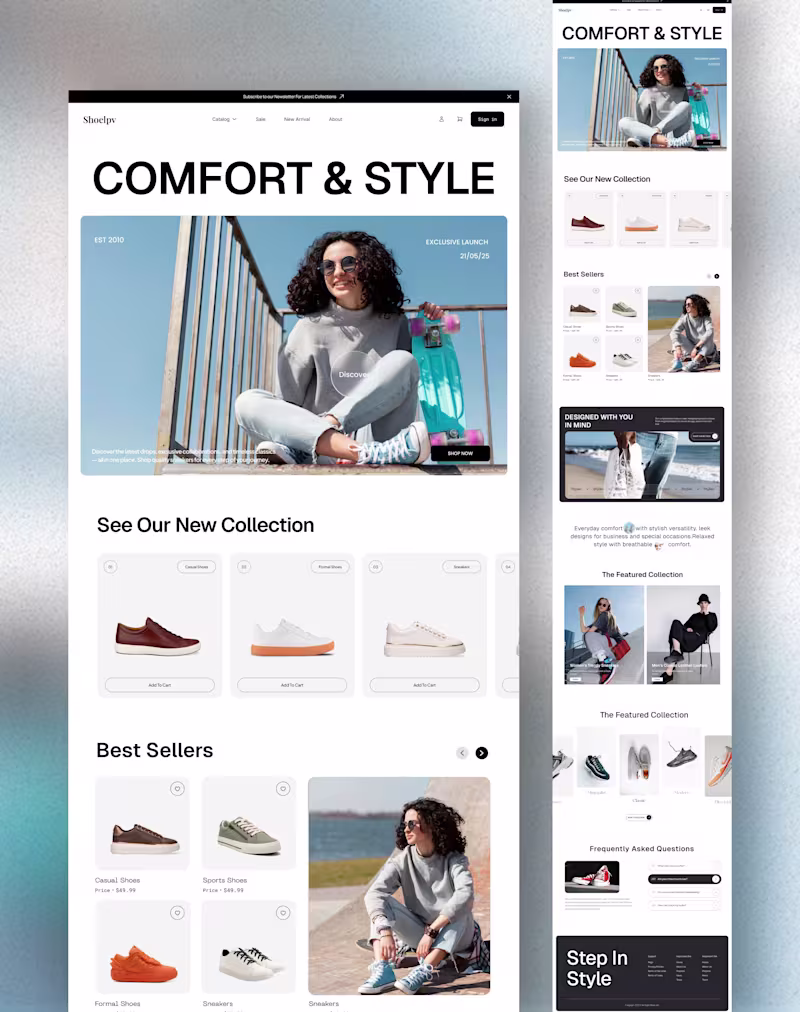 Cover image for Ecommerce website build to sell