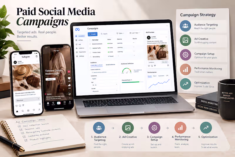 Cover image for Paid Social Media Campaigns