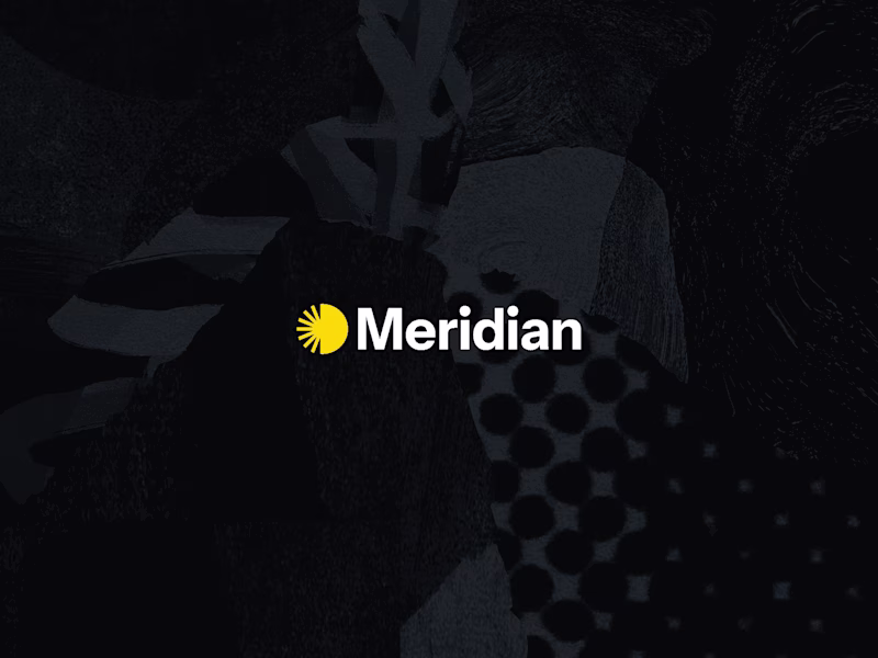Cover image for Meridian - Enterprise Design System