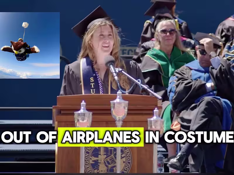 Cover image for "Be the Outlier" - Oregon Tech Commencement Speech