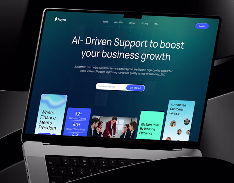 Cover image for Website UI/UX Design